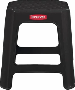 Curver Kruk Antraciet Grijs