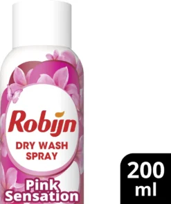 Robijn Pink Sensation Dry Wash Spray 200 Ml