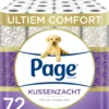 Page Toiletpapier - 72 Rollen - Kussenzacht Wc Papier (3-laags) - Voordeelverpakking