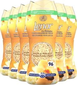 Lenor Geurbooster Gouden Orchidee - Geurparels - 6x16 Wasbeurten - Voordeelverpakking