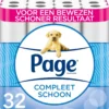 Page Toiletpapier - 32 Rollen - Compleet Schoon Wc Papier - Met Een Vleugje Katoen