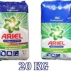 Ariel Waspoeder Combi Voordeelverpakking | 2 X 10 KG - Ariel Color + Regular Waspoeder | Voor Gekleurde En Witte Was Tot 2x 330kg Was ,