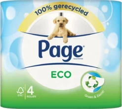 Page Toiletpapier - Eco - Duurzaam - 24 Rollen - Voordeelverpakking