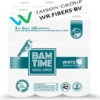 BAMTIME BamboeTissuepapier 4-laags Wc Papier - Wit Color Gebleekt 27 (3*9) Rollen