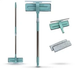 Johannes & Co Raamwisser Met Telescoopsteel 120cm Ruitenreiniger - Ramenwasser - Ramenwisser