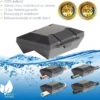 Waterontharder Alternatief: AlpinPro® Antikalksysteem Black Edition Uni-Pro - Voor Alle Waterleidingen (magneet Waterleiding) ☆ Hét Waterontharder Alternatief - Antikalk - Kalkaanslag - Magnetisch -> 20.000 Gauss / 2.0 Tesla
