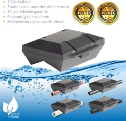 Waterontharder Alternatief: AlpinPro® Antikalksysteem Black Edition Uni-Pro - Voor Alle Waterleidingen (magneet Waterleiding) ☆ Hét Waterontharder Alternatief - Antikalk - Kalkaanslag - Magnetisch -> 20.000 Gauss / 2.0 Tesla