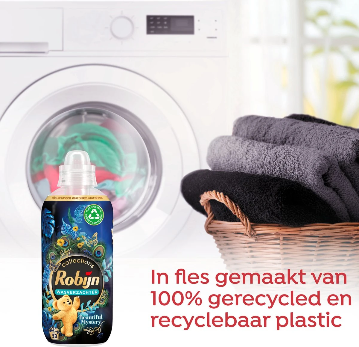 Robijn Collections Beautiful Mystery Wasverzachter - 8 X 33 Wasbeurten - Voordeelverpakking - Afbeelding 4
