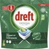 Dreft Original All In One Vaatwastabletten Regular - Voordeelverpakking 5 X 21 Stuks