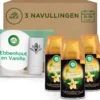 Air Wick Freshmatic Automatische Spray Luchtverfrisser - Ebbenhout & Vanille - 3 Navullingen