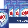 Omo Wit Waspoeder - 6 X 14 Wasbeurten - Voordeelverpakking