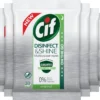 Cif Disinfect & Shine Wipes Original Desinfectie Schoonmaakdoekjes - 12 X 30 Doekjes - Voordeelverpakking