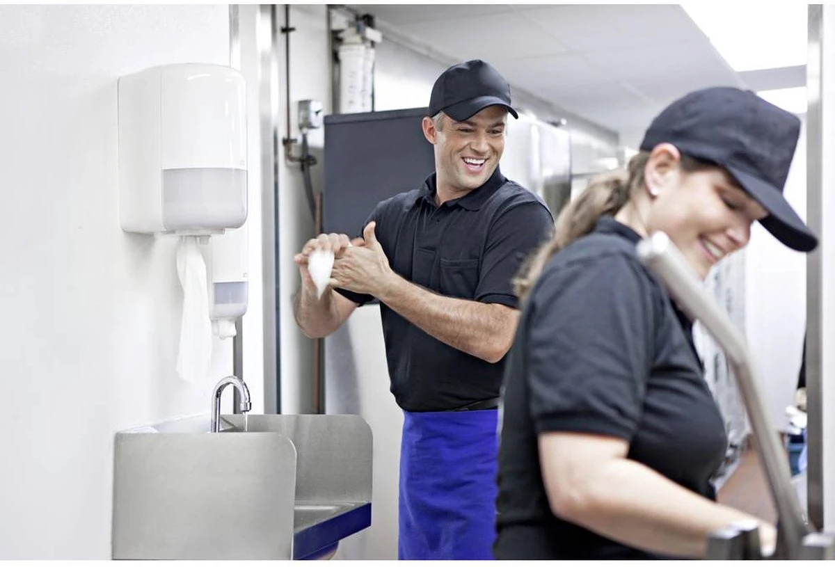 Poetsrol Tork M2 121206 2-laags - 20cm X 160m - 6 Rollen - Afbeelding 10