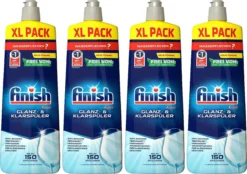 Finish Naspoelmiddel Glansspoelmiddel Regular Vaatwasmiddel 4x 750 Ml