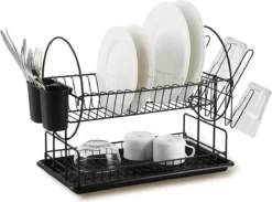 Maestro - Afdruiprek 2 Bestekrekken Wateropvangbak - 50cm