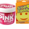 Stardrops The Pink Stuff Het Wonder Schoonmaakmiddel - 500g - Allesreiniger - Inclusief 1 Scrub Daddy Schuurspons