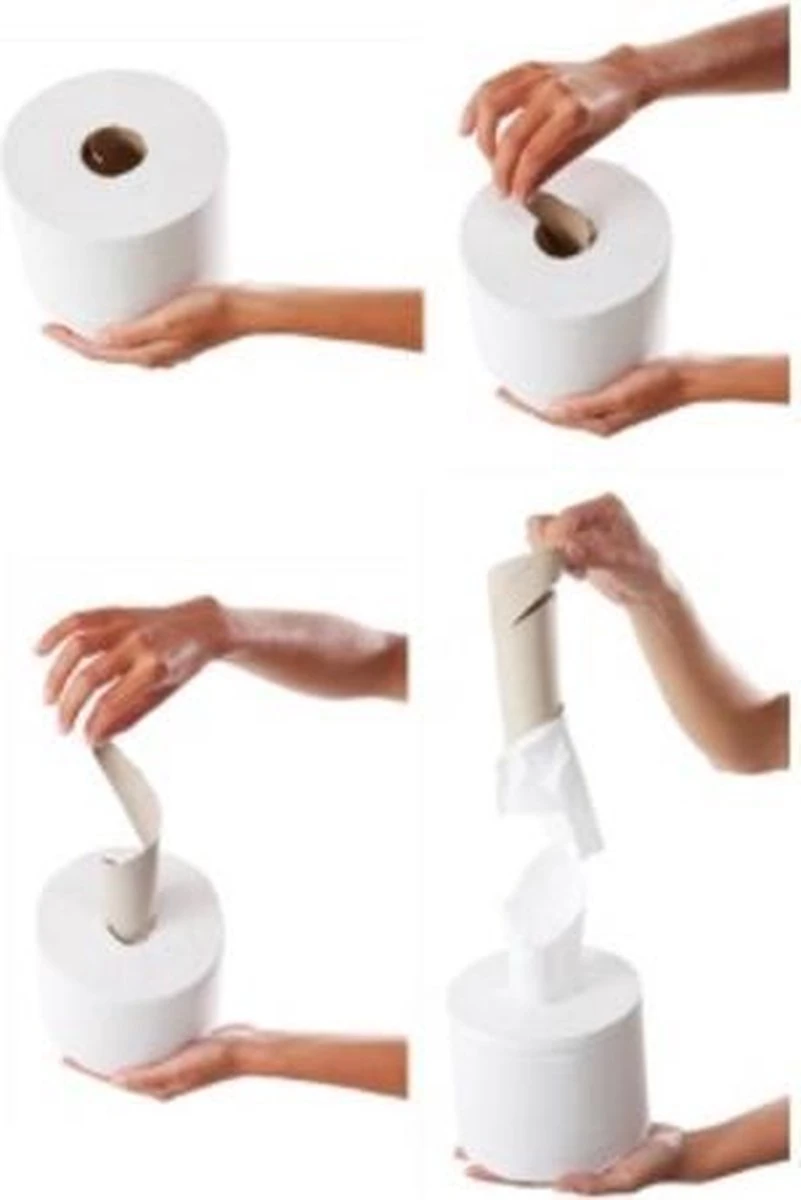 Poetsrol Tork M2 121206 2-laags - 20cm X 160m - 6 Rollen - Afbeelding 6