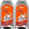 Mr. Muscle - Cera-Fix Voor Keramische - Halogeen En Inductie Kookplaten - Kookplaatreiniger - 2 X 200 Ml